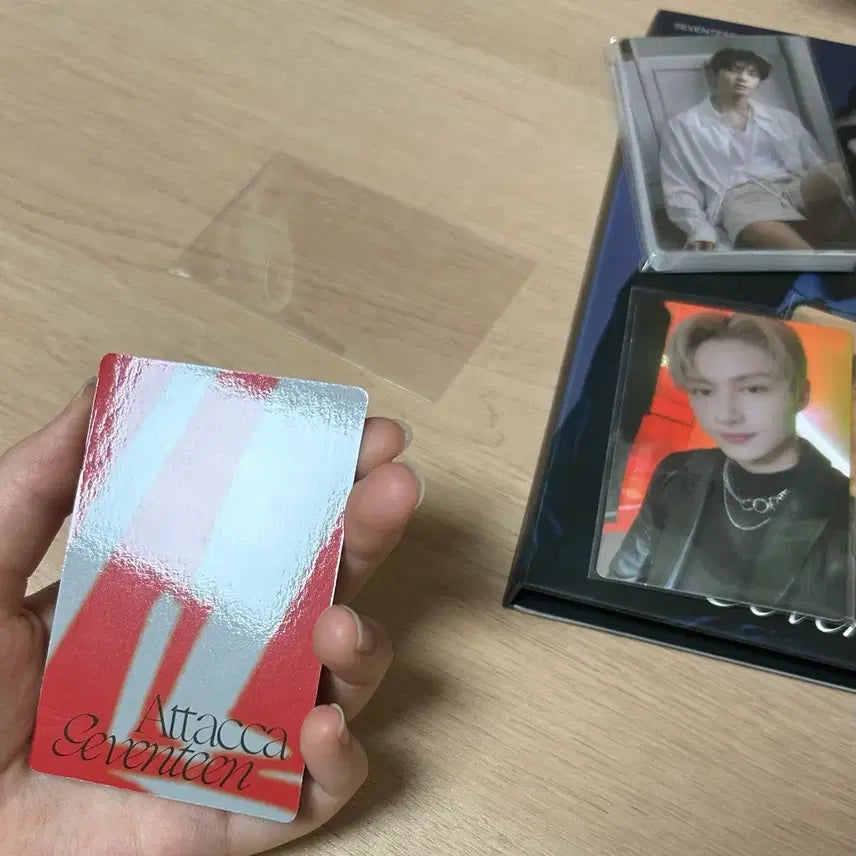 [BUNJANG] SEVENTEEN Attacca Wonwoo Album + 4 Photocards / 아타카 캐럿반 원우 + 포카4장
