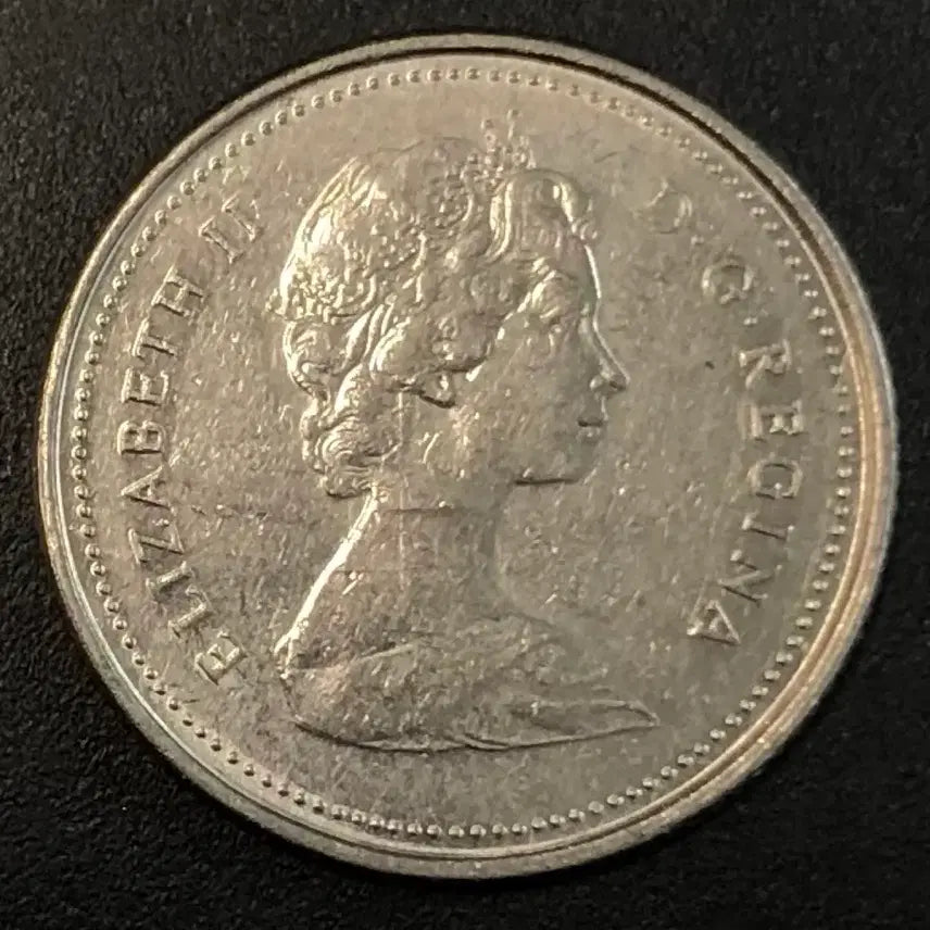 [BUNJANG] 1981 Canada 10 Cent Coin / 1981년 캐나다 10센트 동전 w2231