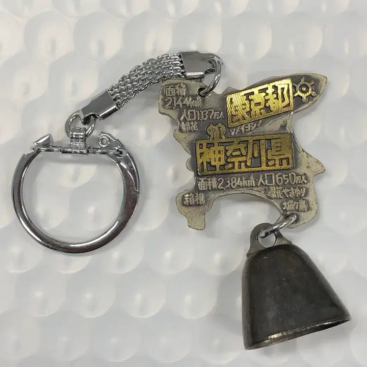 [BUNJANG] Kanagawa Prefecture Japan Map Shaped Keychain / 일본 가나가와현 지도 모양 키링 D471