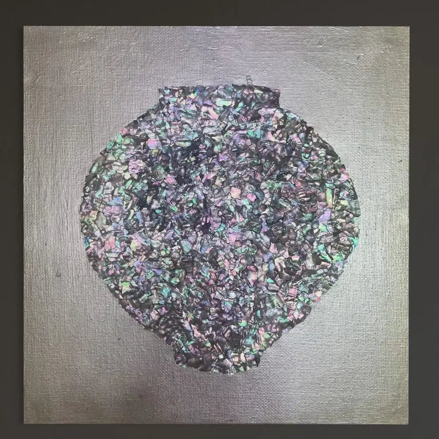 [BUNJANG] Nacre Moon Jar Original Artwork / 자개 달항아리 원화