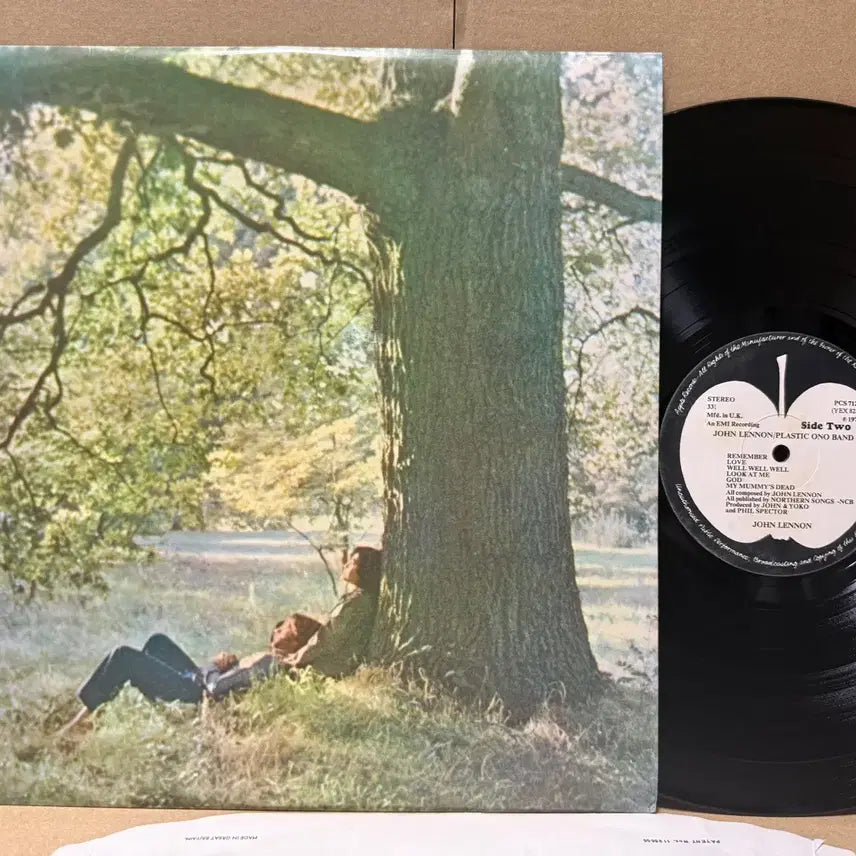 [BUNJANG] John Lennon Plastic Ono Band 1970 UK Original LP Record / (UK LP) John Lennon 존 레논 - 1970년 영국 초반