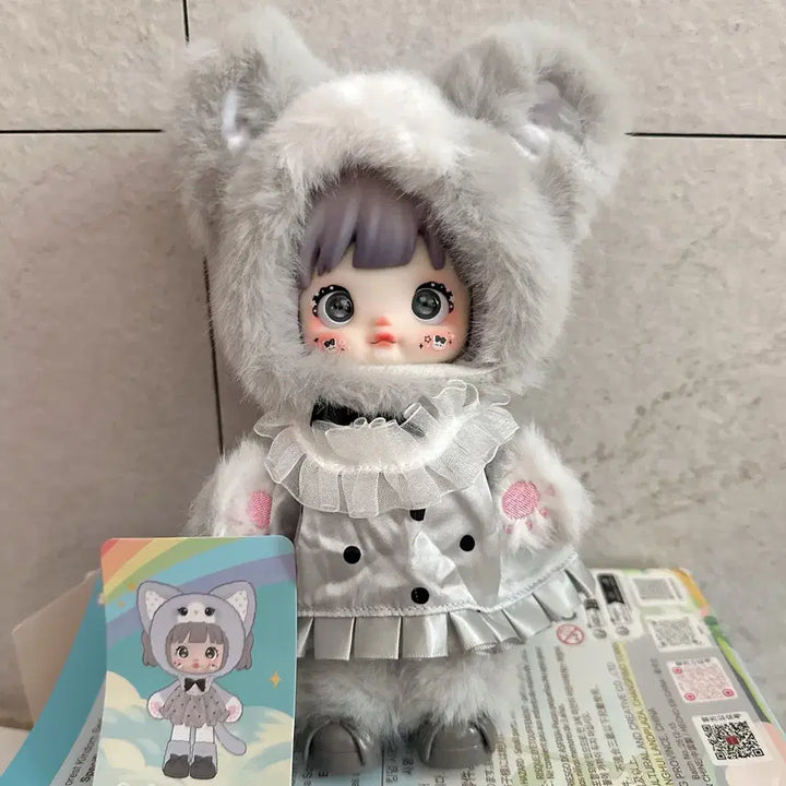 [BUNJANG] Nommi KIngDOM Cat Joint Doll Baby Three / 노미인형 nommi 킹덤 고양이 관절인형 베이비쓰리