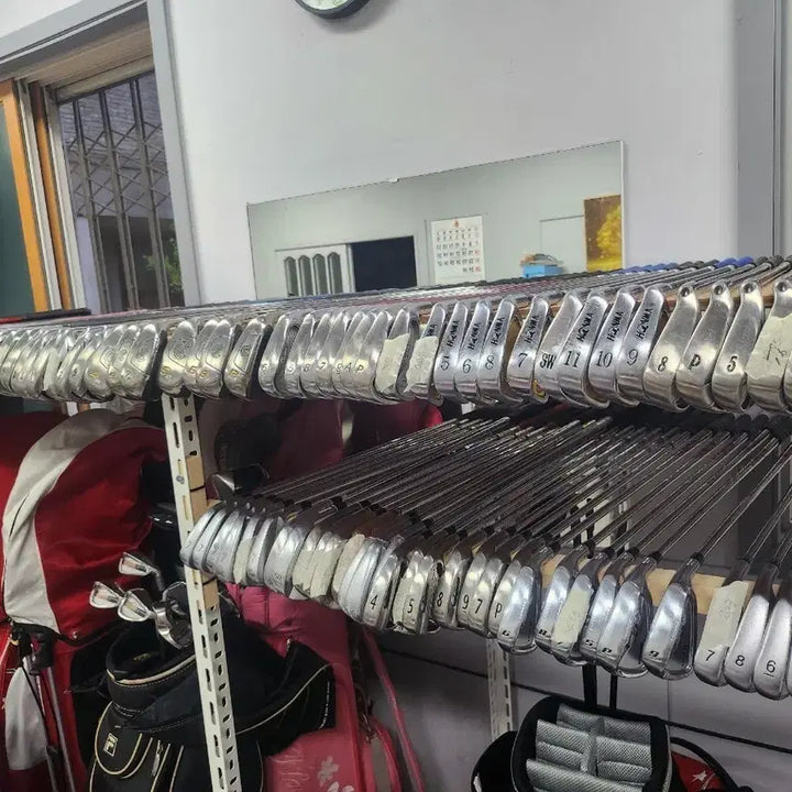 [BUNJANG] Full Set Golf Clubs with Cart Bag / 남성 여성 골프채 풀세트