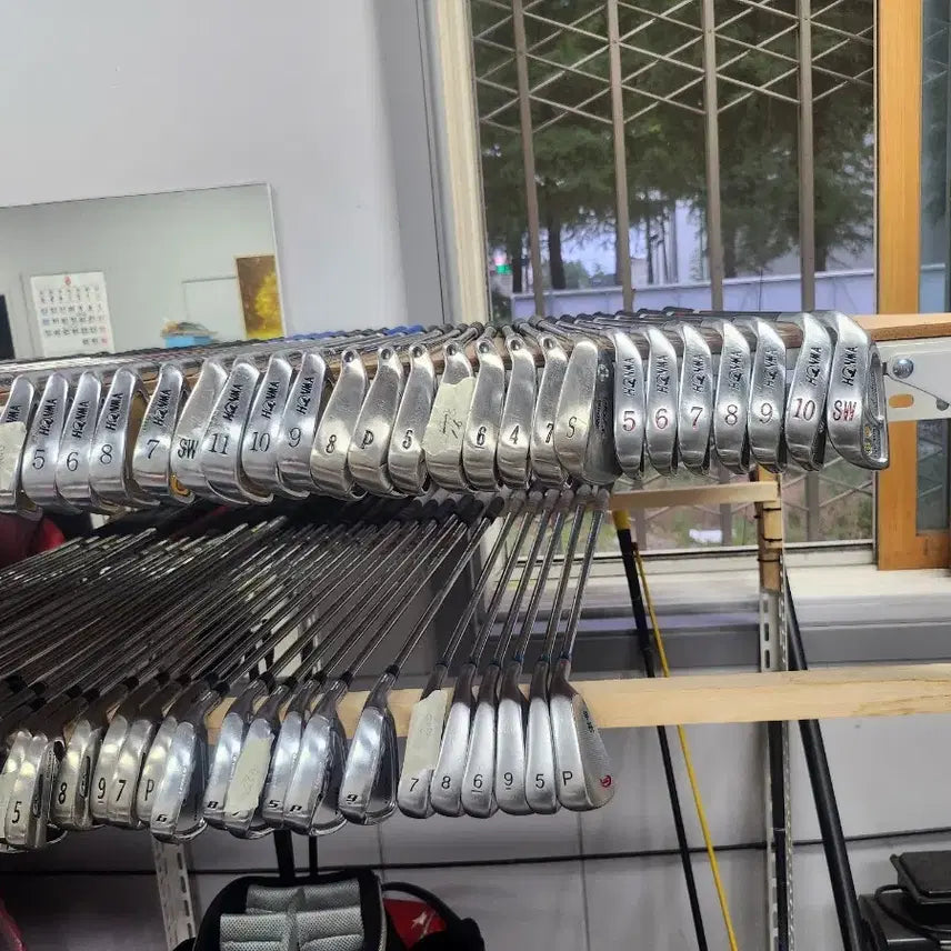 [BUNJANG] Full Set Golf Clubs with Cart Bag / 남성 여성 골프채 풀세트