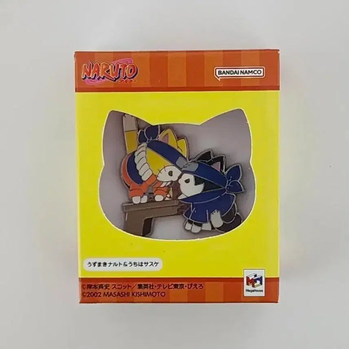[BUNJANG] Naruto Nya-ru-to Metal Pin Badge - Naruto &amp; Sasuke / (나루토) 냐루토 금속뱃지 / 나루토&amp;사스케