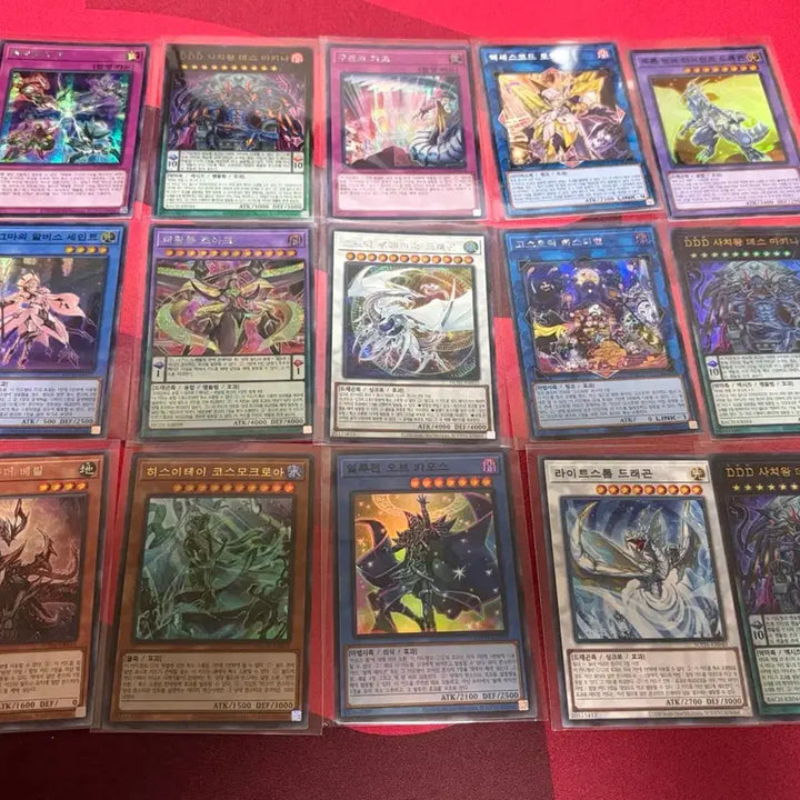 [BUNJANG] Yu-Gi-Oh! Trading Card Bundle / 유희왕 카드 15장 일괄