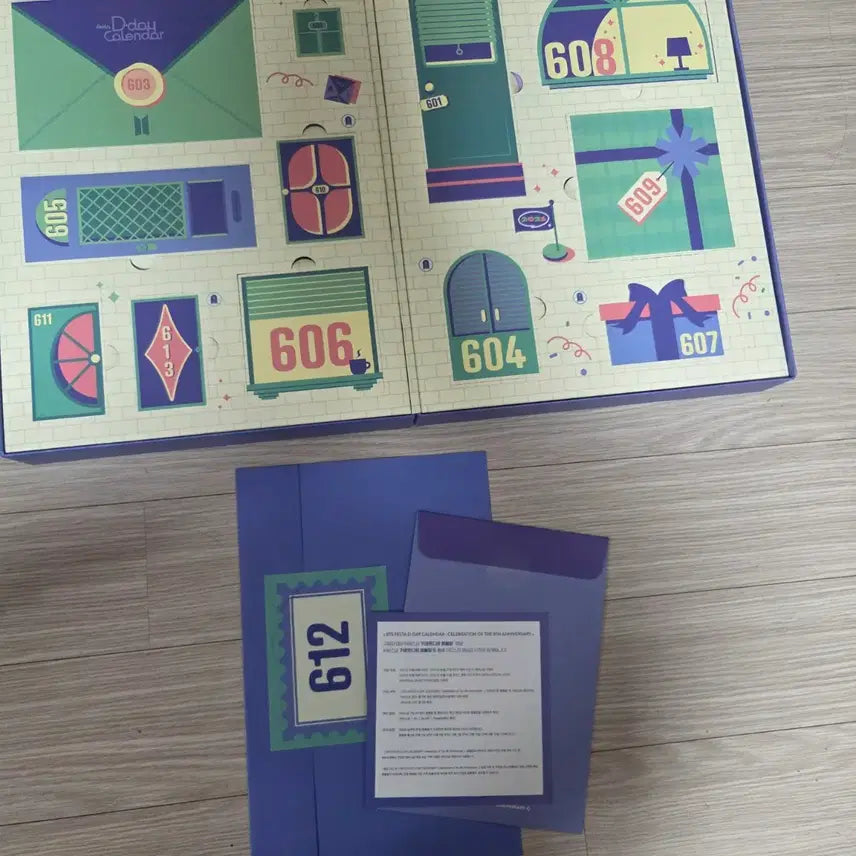 [BUNJANG] BTS 8th Anniversary Festa D-Day Calendar Photocard Bundle Set / 방탄 8주년 페스타 디데이 캘린더