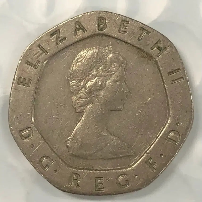 [BUNJANG] 1982 United Kingdom 20 Pence Coin / 1982년 영국 20펜스 동전 D489