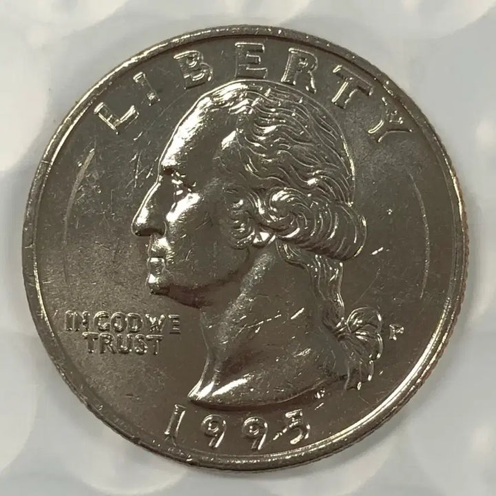 [BUNJANG] 1995 D Mint Mark US Quarter Dollar Coin / 1995년 미국 쿼터달러 동전 D491