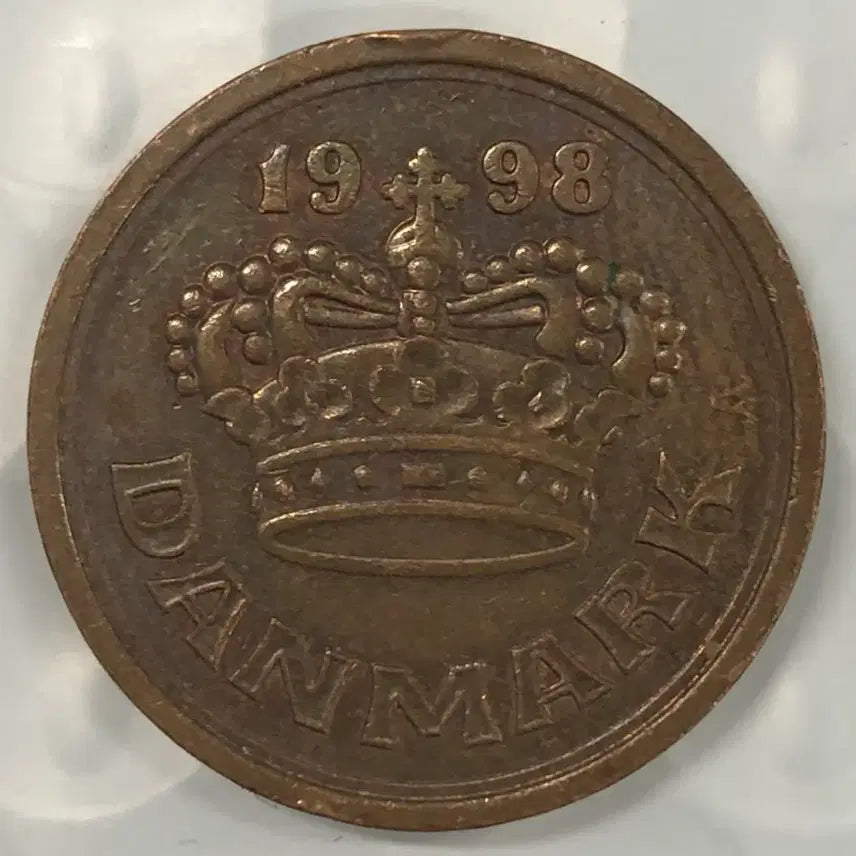 [BUNJANG] 1998 Denmark 50 Ore Coin / 1998년 덴마크 50외레 동전 D496