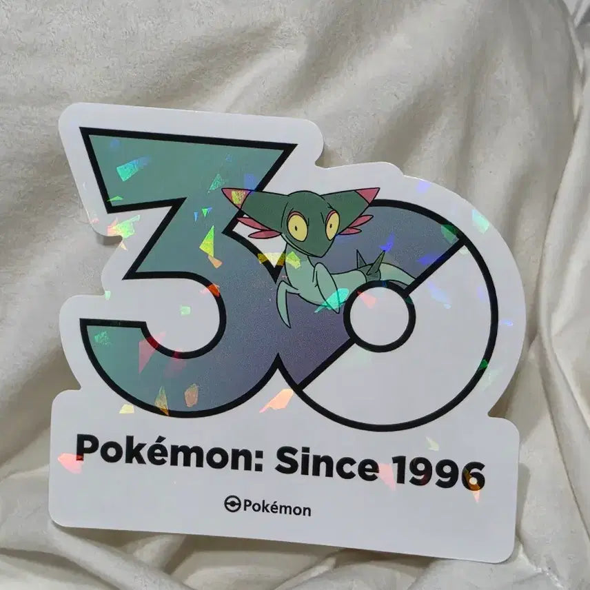 [BUNJANG] Dracon Logo Sticker Pokemon 30th Anniversary / 드라꼰 로고 스티커 포켓몬 30주년