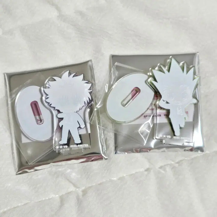 [BUNJANG] Hunter x Hunter Gon &amp; Killua Suit Mini Acrylic Standee Bundle Set / (일괄) 헌터헌터 곤 + 키르아 수트 정장 미니 아크릴 스탠드