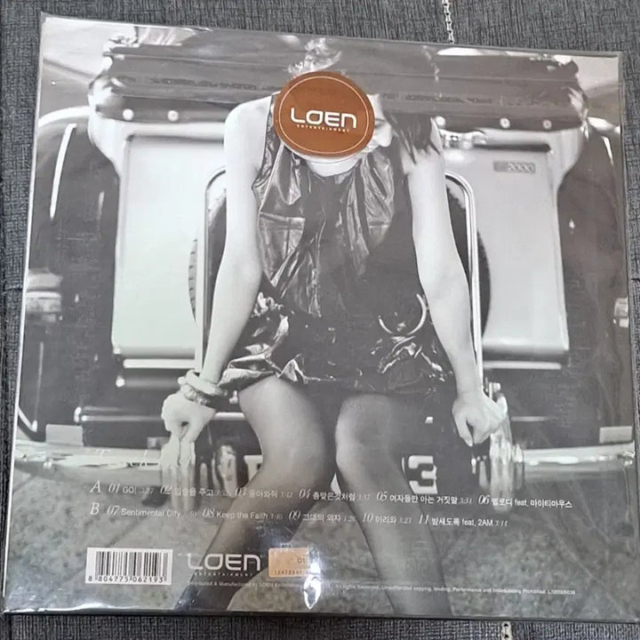 [BUNJANG] Baek Z Young 7th Album Limited Edition LP / 백지영 7집 한정반 lp