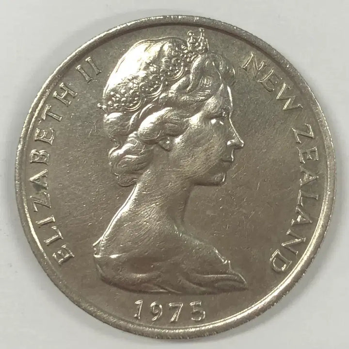 [BUNJANG] 1975 New Zealand 10 Cent Coin / 1975년 뉴질랜드 10센트 동전 S4066