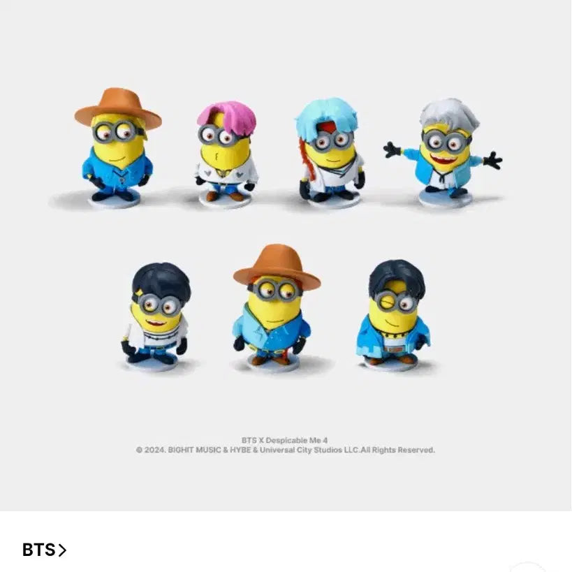 [BUNJANG] BTS Minions Suga Figure / 방탄 미니언즈 피규어 슈가