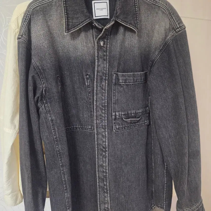 [SOLD OUT] 우영미 25SS 데님셔츠(48사이즈)교신가능