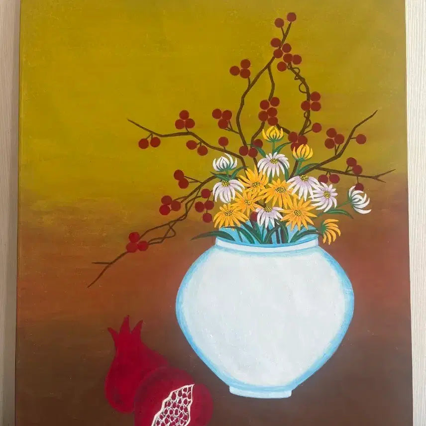 [BUNJANG] Autumn Still Life Painting / 가을정물화.채색화
