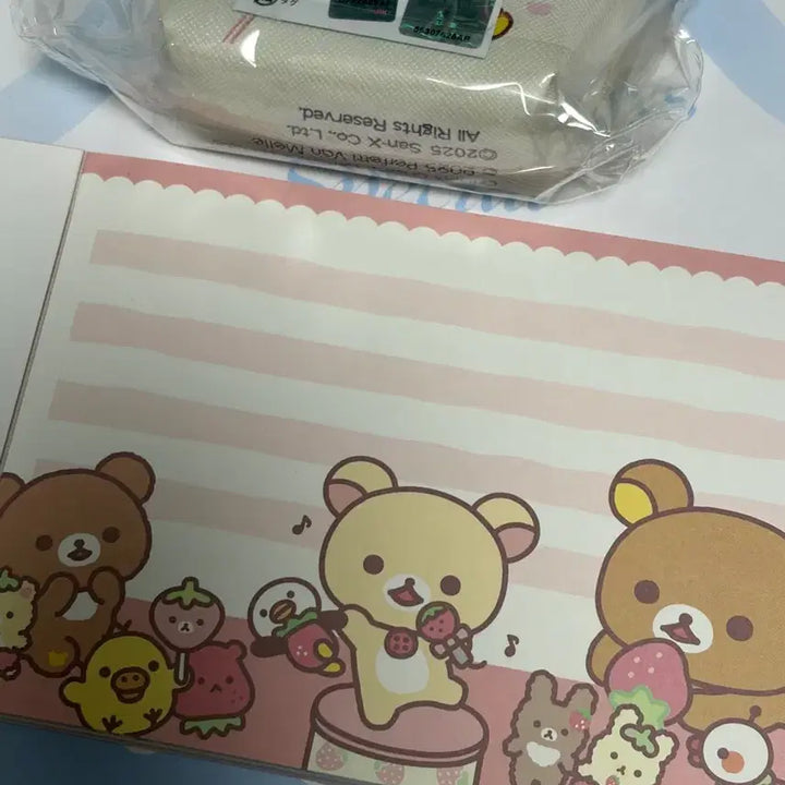 [BUNJANG] San-X Rilakkuma &amp; Korilakkuma Coin Purse Mini Pouch Bundle Set / [일괄] 산엑스 리락쿠마 동전지갑 미니파우치, 코리락쿠마 메모지