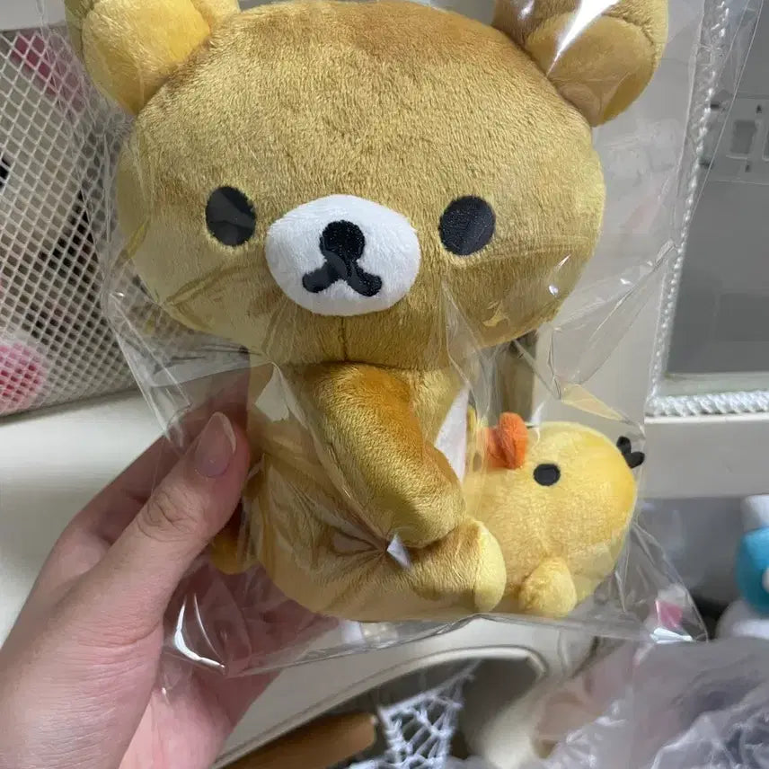 [BUNJANG] Rilakkuma &amp; Kii Plush Set / 새상품)리락쿠마 키이 인형