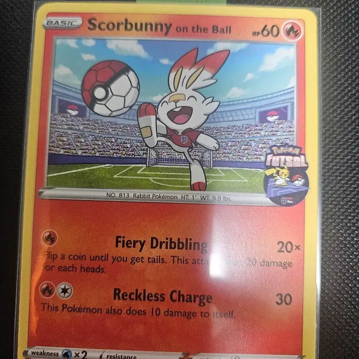 [BUNJANG] Pokemon Sckolbani On The Ball Soccer Promotion Card / 포켓몬 카드   스콜바니 온 더 볼  축구 프로모션  팝니다
