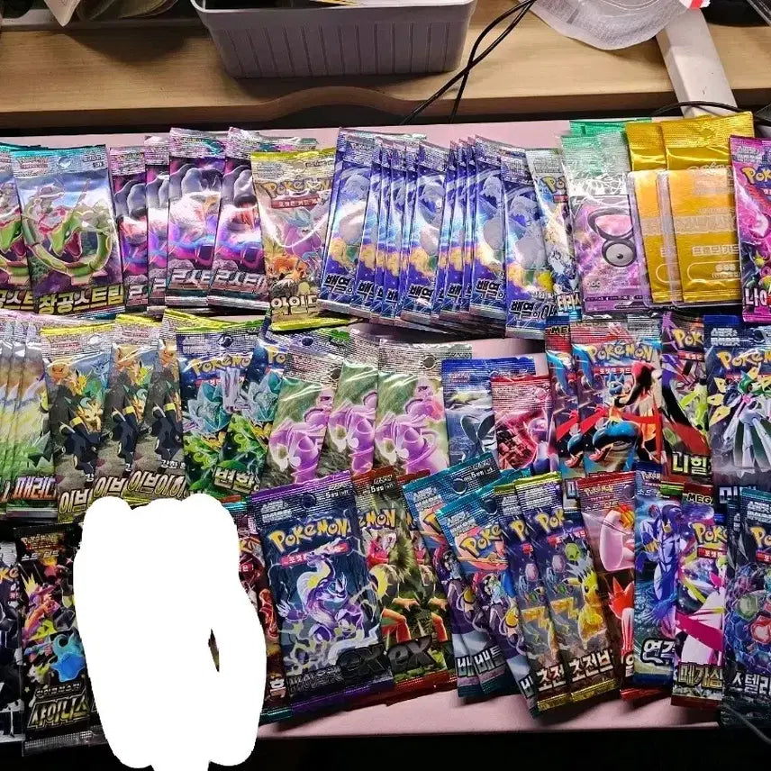[BUNJANG] Pokemon Card Packs Bundle (Including Ancient Packs) / (일괄)포켓몬 카드 팩 일괄 고대팩 포함(급급쳐)(일괄)