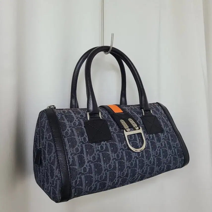[BUNJANG] Dior Trotter Oblique Boston Bag / 디올(DIOR) 오블리크 트로터(Trotter) 토트백 보스턴백 가방