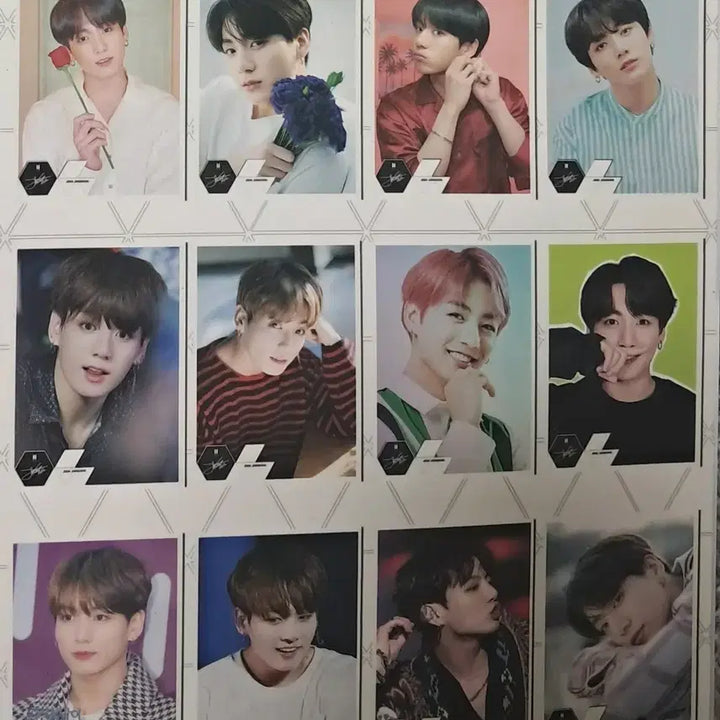 [BUNJANG] BTS Jungkook Jimin Poster Set (12 Sheets Each) / BTS 정국 지민 포스터 세트 (12매씩) 일괄