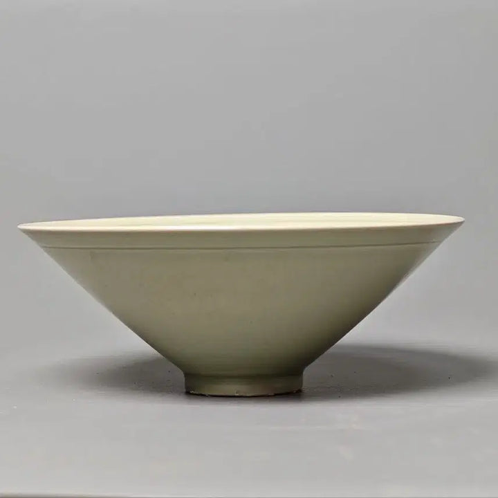 [BUNJANG] Authentic Chinese Celadon Porcelain Bowl with Phoenix Motif - Late Qing Dynasty, Guangxu Period / [진품] 청대 말기 광서제 시기 용천요 봉황문 청자완 중국도자기 골동품