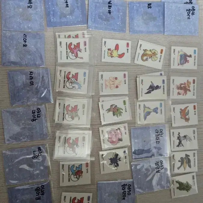 [BUNJANG] Pokemon Stickers Trading / 포켓몬띠부씰 교환원해요