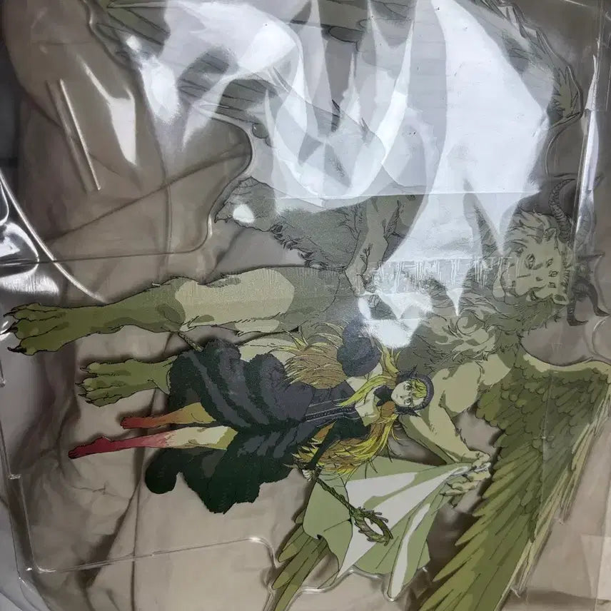 [BUNJANG] Dungeon Meshi Marci Acrlyic Stand Bundle Set (Winged Lion, Chimera, Faren, Thistle) - Sealed / 일괄 미개봉 마르실 아크릴 스탠드 던전밥 날개사자 키메라 파린 시슬