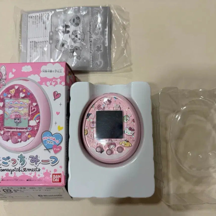 [BUNJANG] Sanrio Tamagotchi Meets Pink / 산리오 ㅋㅍ 다마고치 미츠 핑크 박스, 구성품 포함