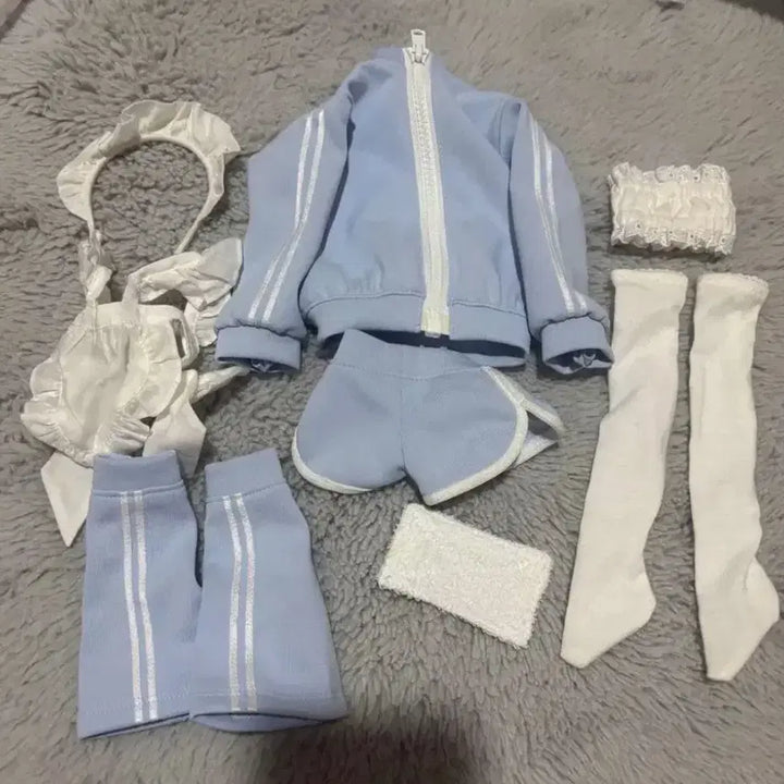 [BUNJANG] Jersey Maid Outfit for MDD/MSD Dolls / mdd/msd 져지메이드 의상 팝니다