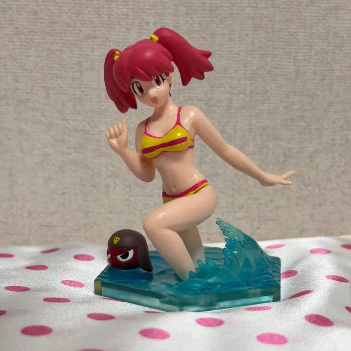 [BUNJANG] Keroro Swimsuit Figure - Giroro &amp; Hanbyul / 케로로 수영복 피규어 기로로 한별이