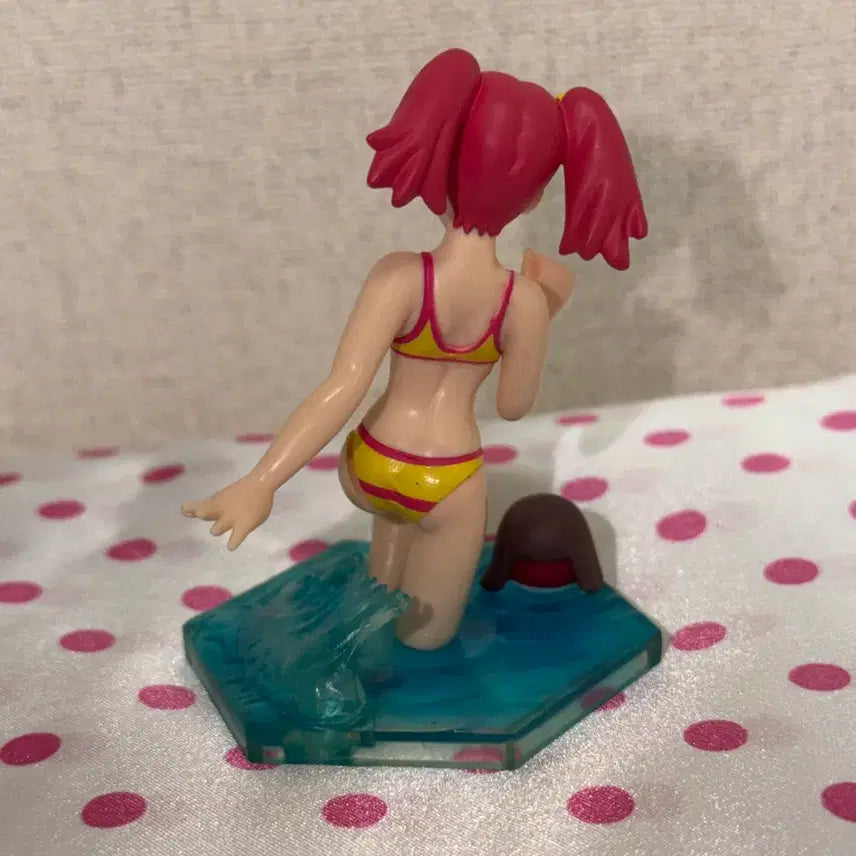 [BUNJANG] Keroro Swimsuit Figure - Giroro &amp; Hanbyul / 케로로 수영복 피규어 기로로 한별이