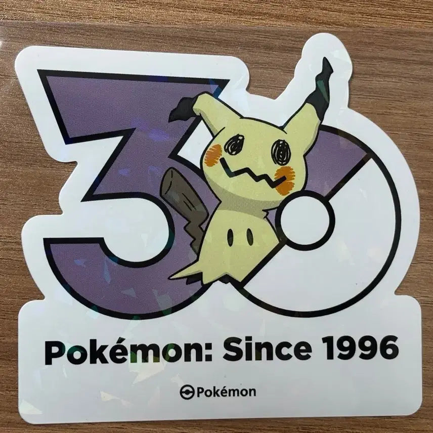 [BUNJANG] Pokemon 30th Anniversary Marowak Sticker / 포켓몬 성수 팝업 30주년 스티커 따라큐