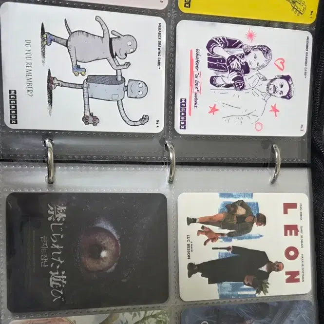 [BUNJANG] Megabox Drawing Cards Bundle Set (22 Types) / 메가박스 드로잉 카드 일괄