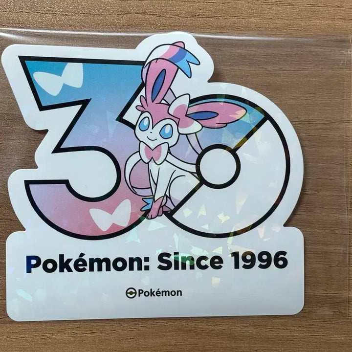 [BUNJANG] Pokemon 30th Anniversary Nymphia Sticker / 포켓몬 성수 팝업 30주년 스티커 님피아