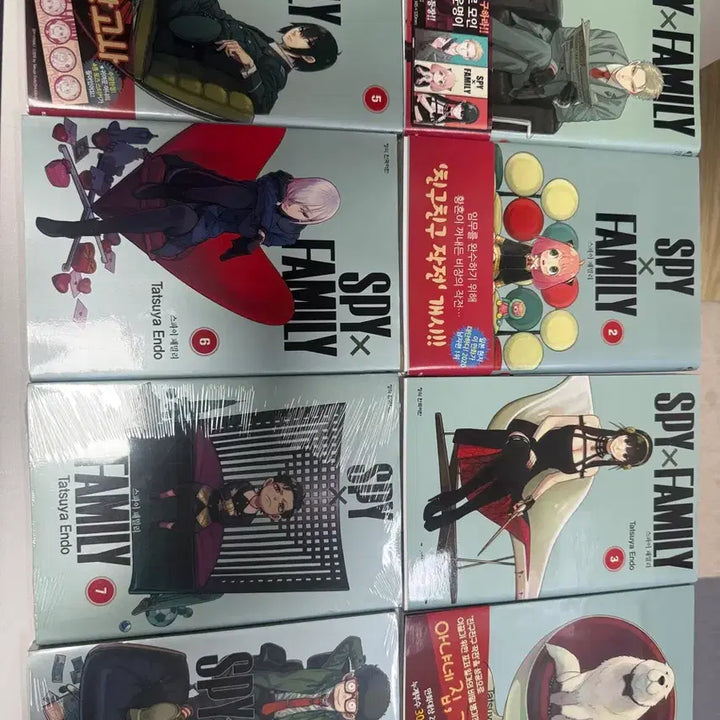 [BUNJANG] Spy x Family Volumes 1-16 First Edition Set with Calendar / 스파이패밀리 1-16 올초판 달력