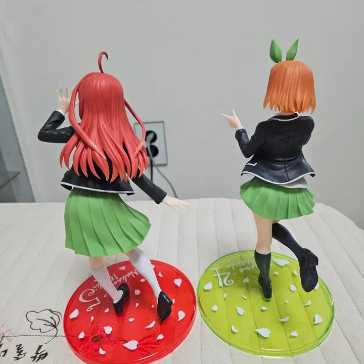 [BUNJANG] The Quintessential Quintuplets Nakano Ichika &amp; Nakano Yotsuba 2-Figure Set / 오등분의 신부 코어플)나카노 이츠키 / 나카노 요츠바 2종 세트