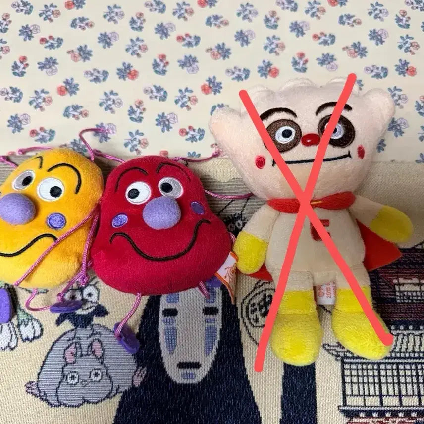 [BUNJANG] Anpanman Bread Panda Plush / 호빵맨 곰팡이 크림판다 인형