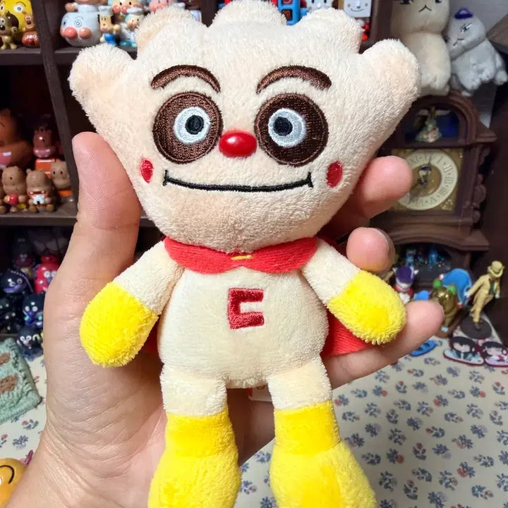[BUNJANG] Anpanman Bread Panda Plush / 호빵맨 곰팡이 크림판다 인형