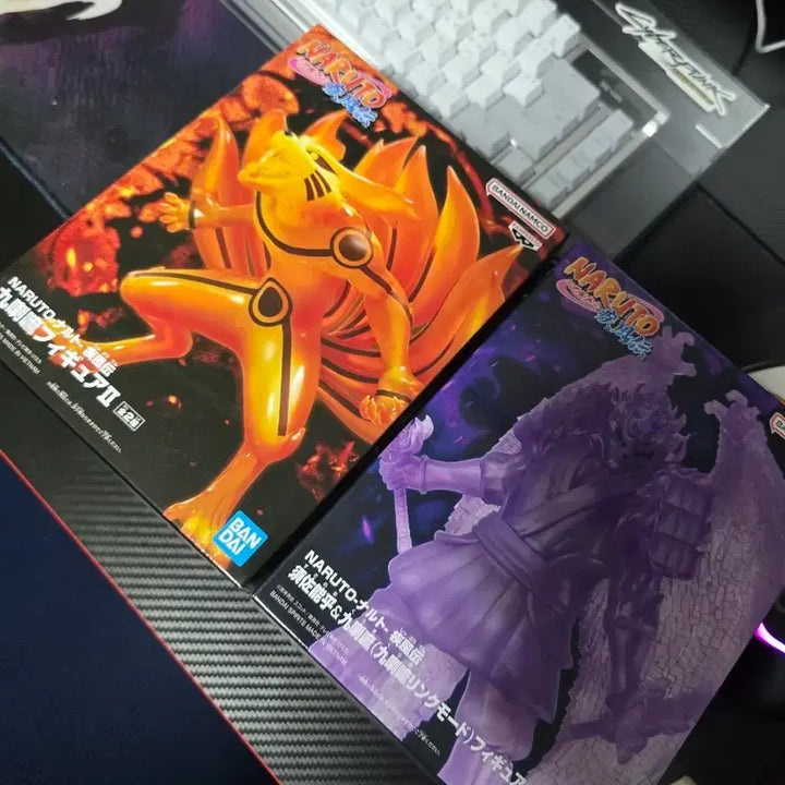 [BUNJANG] Naruto Figures Set (Kurama &amp; Susanoo) Bundle / 나루토 피규어 2종 (쿠라마 &amp; 스사노오) 일괄