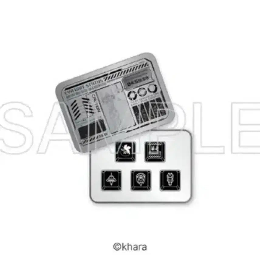 [BUNJANG] Evangelion Line Exhibition Keycap / 에반게리온 선 전시회 키캡 미개봉 새상품