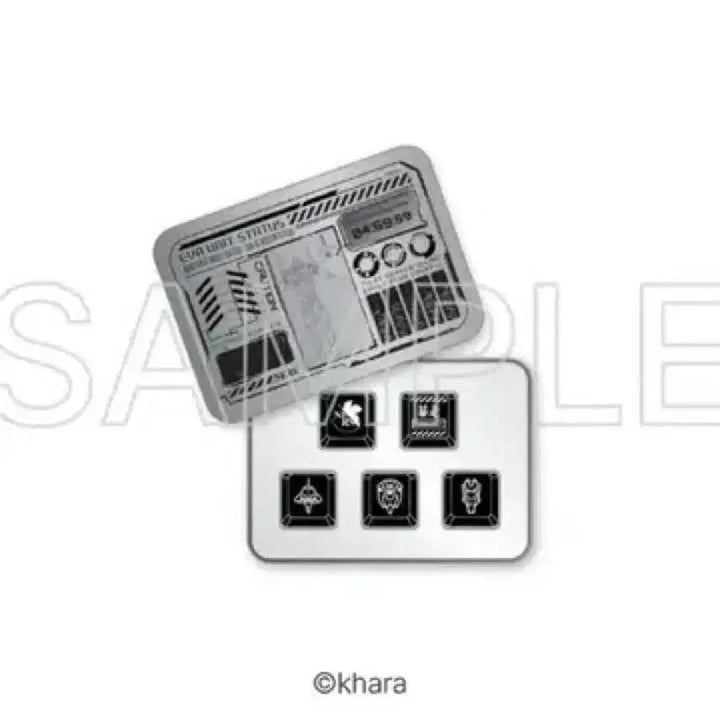[BUNJANG] Evangelion Line Exhibition Keycap / 에반게리온 선 전시회 키캡 미개봉 새상품