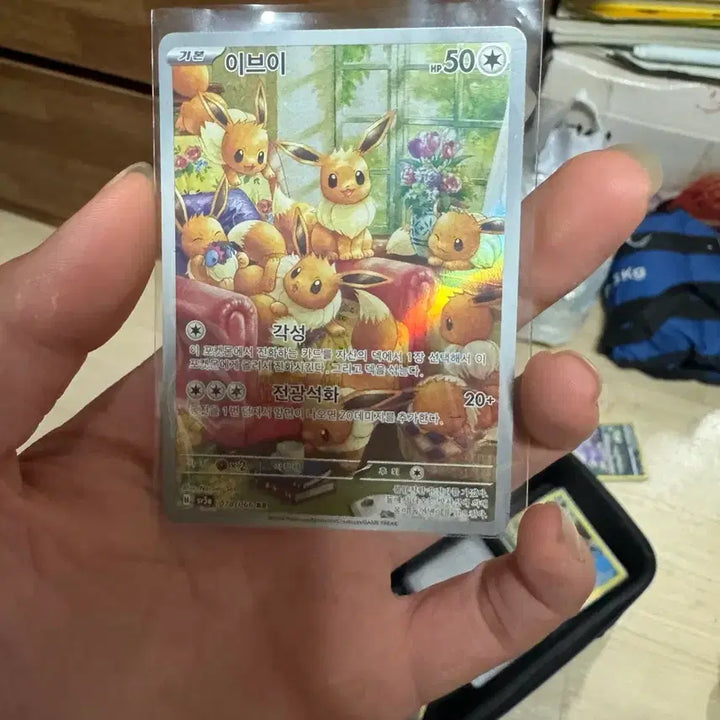 [BUNJANG] Eevee Illustration Pokemon Card / 이브이