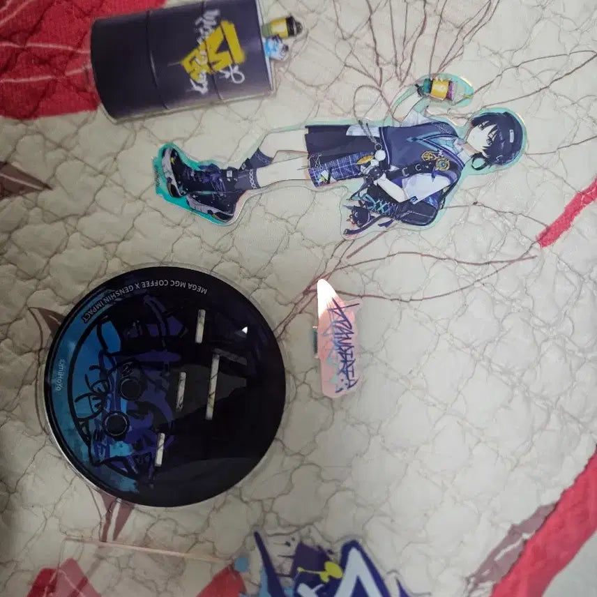 [BUNJANG] Genshin Impact Mega Coffee Collaboration Wanderer Acrylic Stand / 원신 메가커피 콜라보 방랑자 아크릴 스탠드