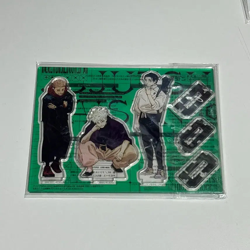 [BUNJANG] Jujutsu Kaisen Jump Giga Summer Acrylic Stand Set Sealed Gojo Itadori Yuta / 주술회전 점프기가 썸머 아크릴 스탠드 세트 미개봉 고죠 이타도리 유타