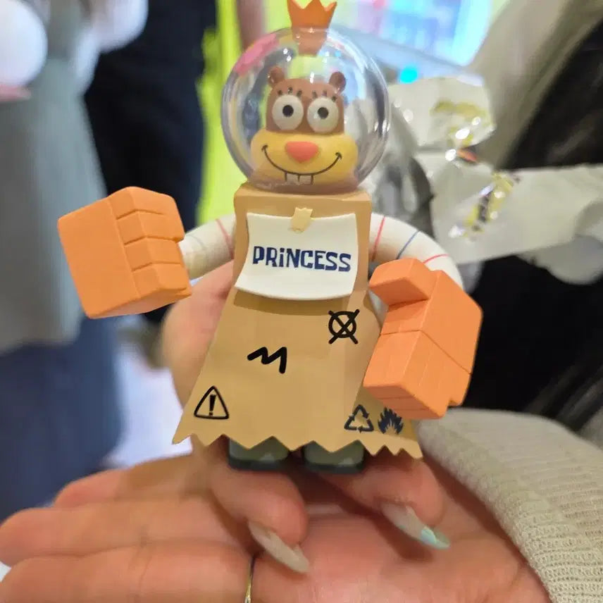 [BUNJANG] SpongeBob SquarePants Sandy Cheeks Gacha Figure / 스폰지밥 용사 다람이 피규어