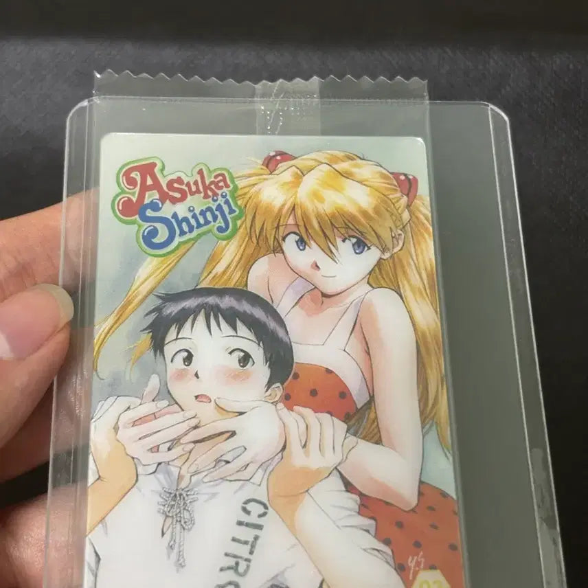 [BUNJANG] Neon Genesis Evangelion Asuka Shinji Illustration Card / 신세기 에반게리온 아스카 신지 일러스트 카드