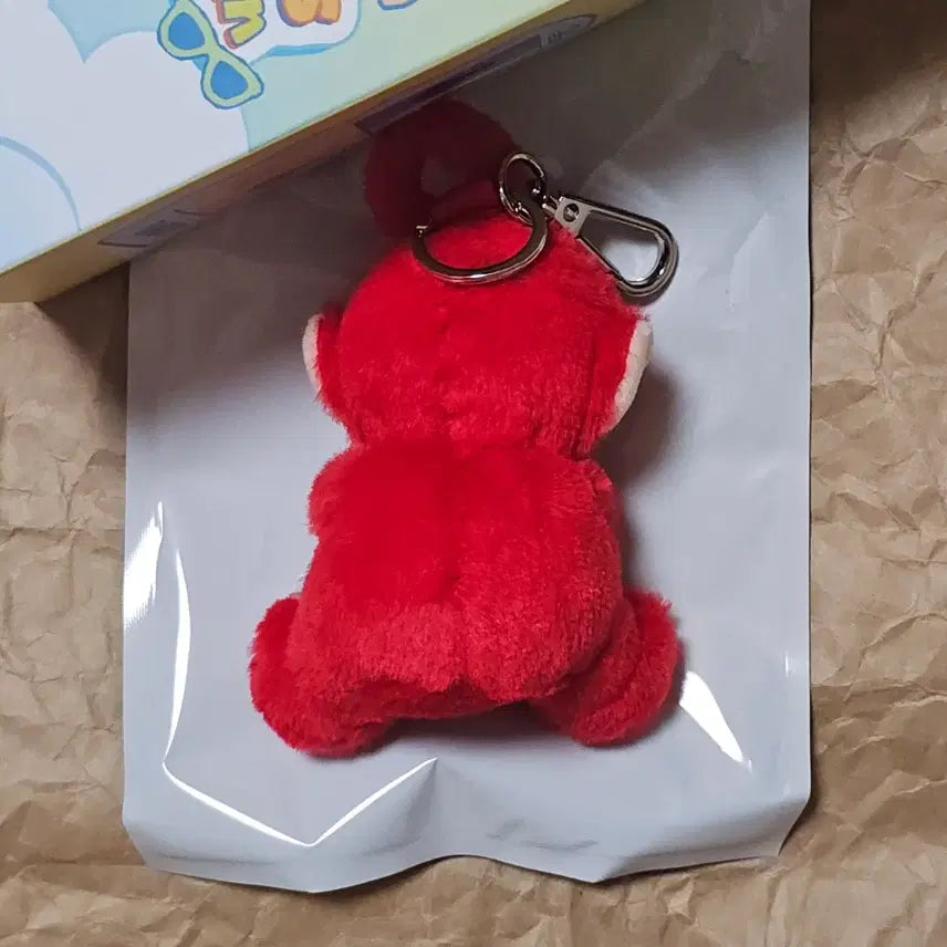 [BUNJANG] Goodal Teletubbies Doll Keychain - Bbong / 구달 텔레토비 인형 키링 - 뽀